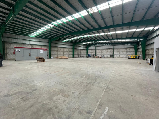 Bodega adaptada para operación